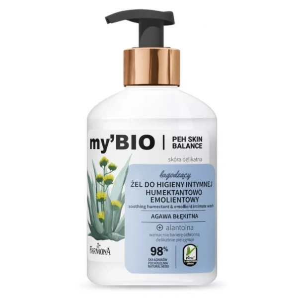 FARMONA My'BIO żel do higieny intymnej łagodzący 250ml