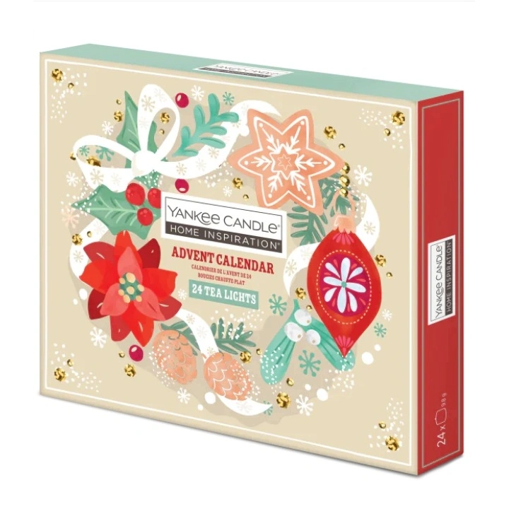 YANKEE CANDLE Home Inspiration kalendarz adwentowy 24 tealighty