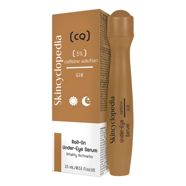 SKINCYCLOPEDIA Kofeina & Q10 serum pod oczy z roll-onem 15ml