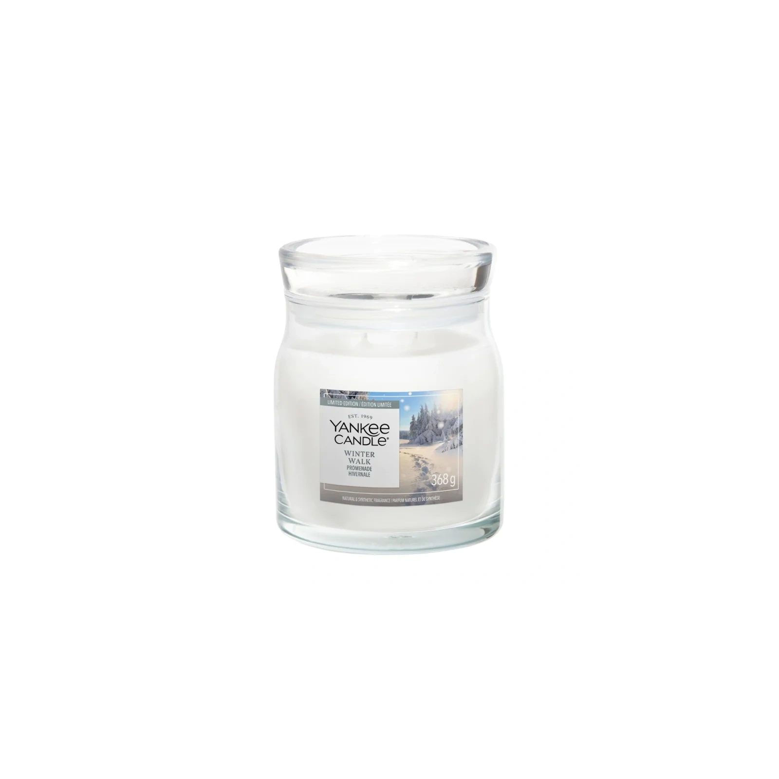 YANKEE CANDLE Winter Walk świeca zapachowa Signature średnia 368g