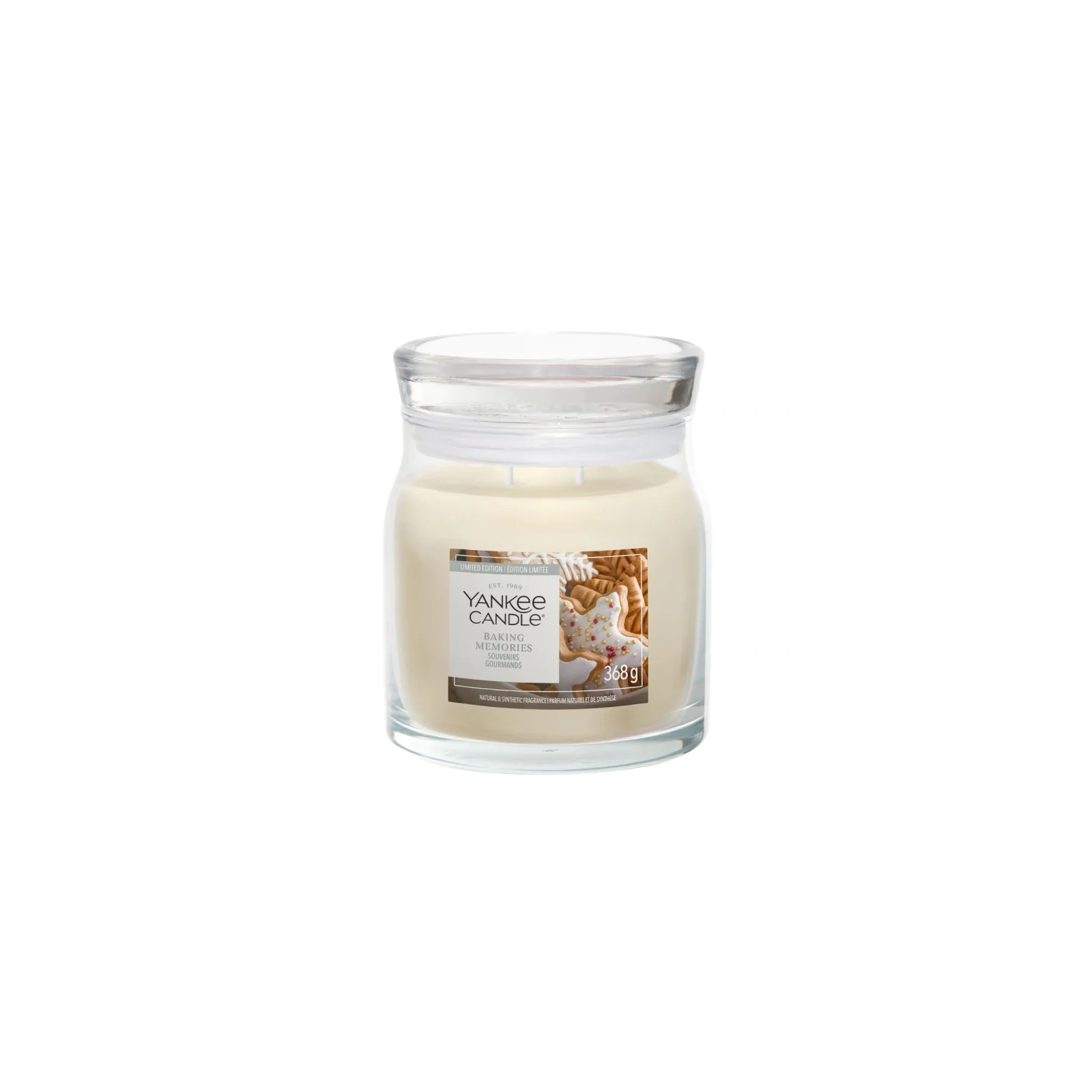 YANKEE CANDLE Baking Memories świeca zapachowa Signature średnia 368g