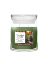 YANKEE CANDLE Balsam & Cedar Fireside świeca zapachowa Signature średnia 368g