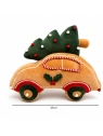 ECARLA świąteczna welurowa poduszka auto z choinką 47cm PDS30