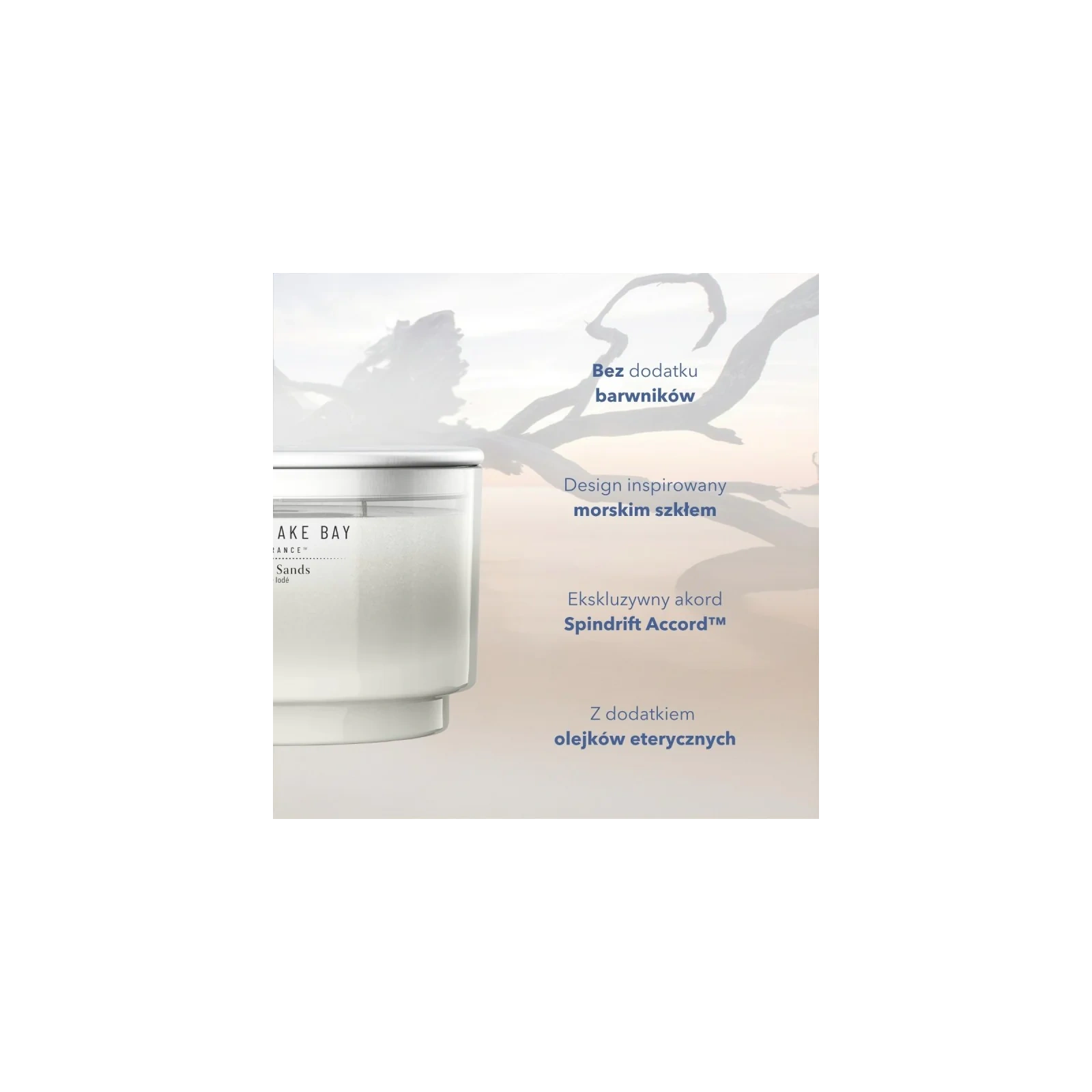 Chesapeake Bay Fragrance Salted Sands duża świeca zapachowa 411g