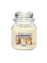 YANKEE CANDLE Home Inspiration Średnia świeca w słoiku GLISTENING CHRISTMAS 340g