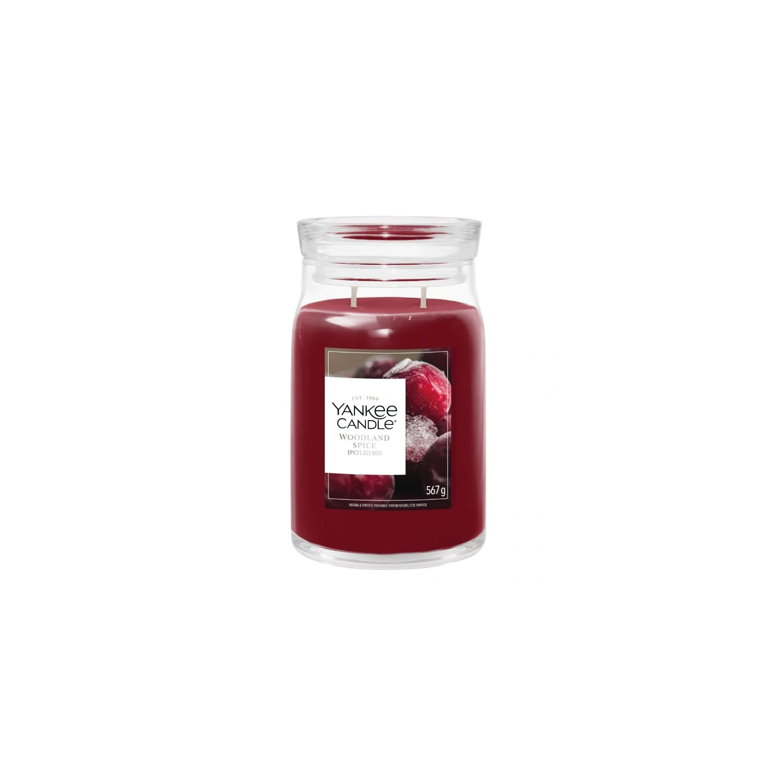 YANKEE CANDLE Woodland Spice świeca zapachowa Signature duża 567g