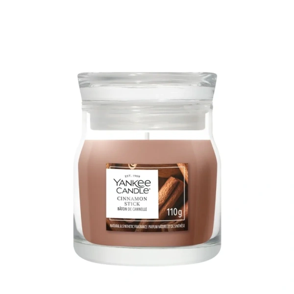 YANKEE CANDLE Cinnamon Stick świeca zapachowa Signature mała 110g