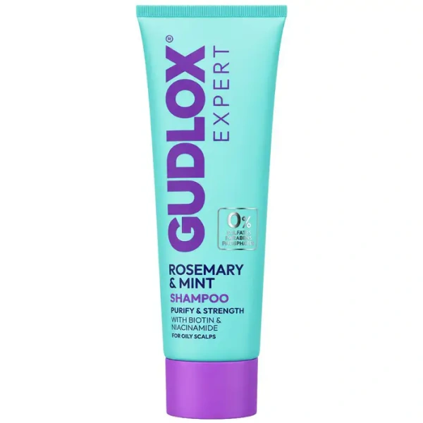 GUDLOX Expert szampon do włosów z rozmarynem i miętą 300ml