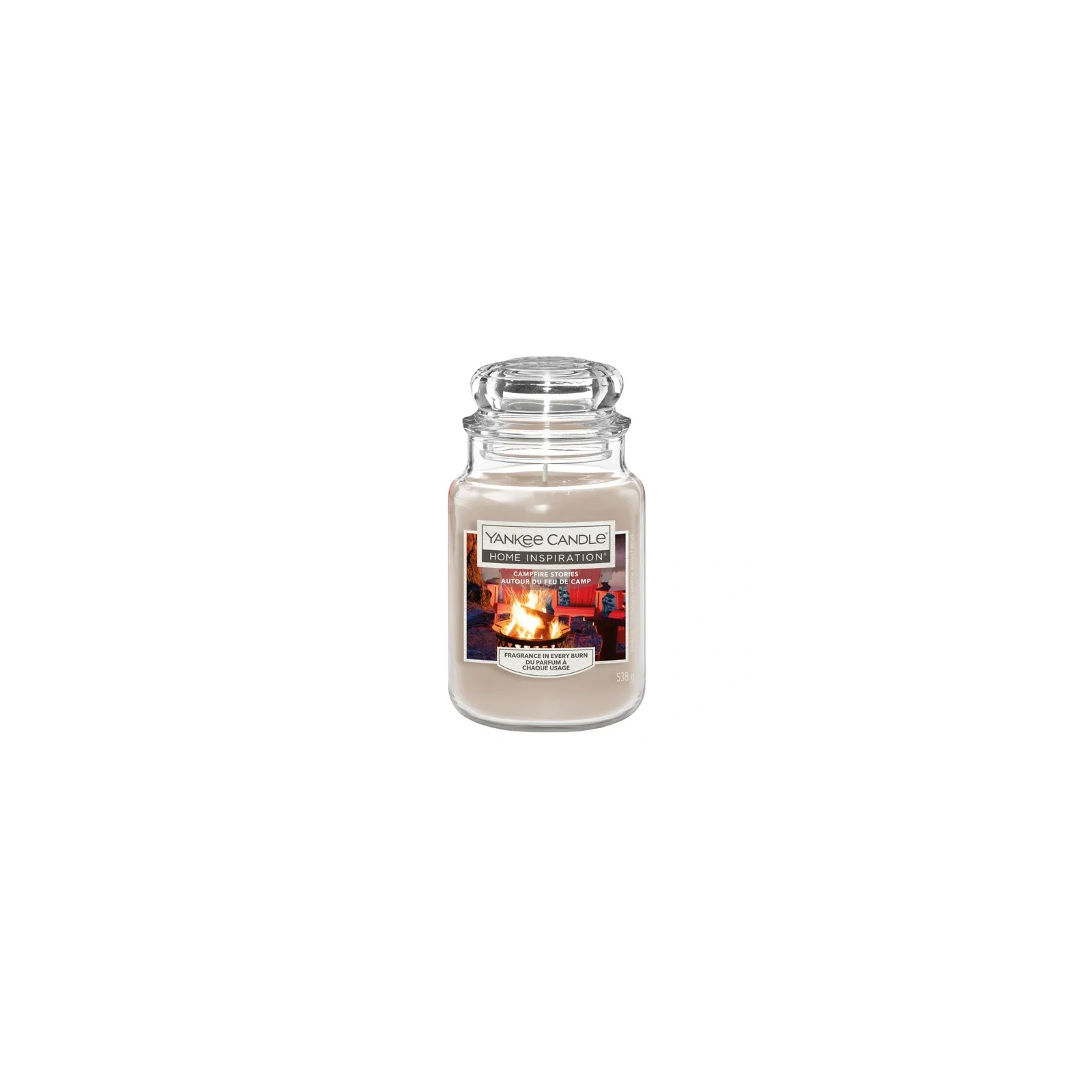YANKEE CANDLE Home Inspiration Duża świeca w słoiku CAMPFIRE STORIES 538g