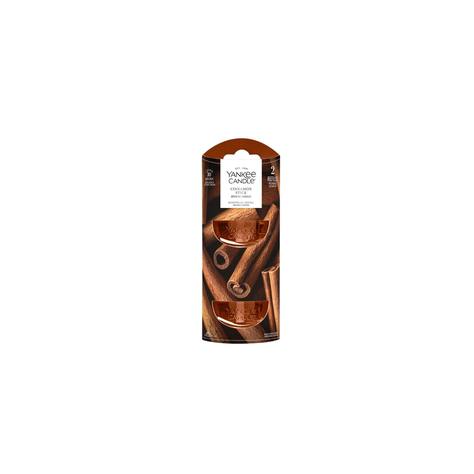 YANKEE CANDLE Cinnamon Stick wkład do odświeżacza elektrycznego 2x18,5ml
