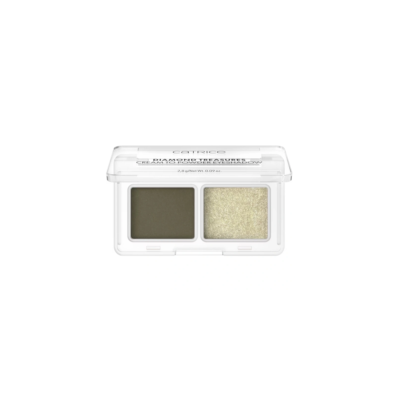 Catrice Diamond Treasures kremowy cień do powiek 040 Olive Twinkle 2,8g