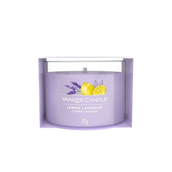 YANKEE CANDLE Signature Mini świeca w słoiku LEMON LAVENDER 37g