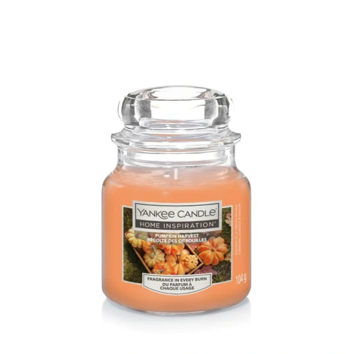 YANKEE CANDLE Pumpkin Harvest świeca zapachowa Home Inspiration mała 104g