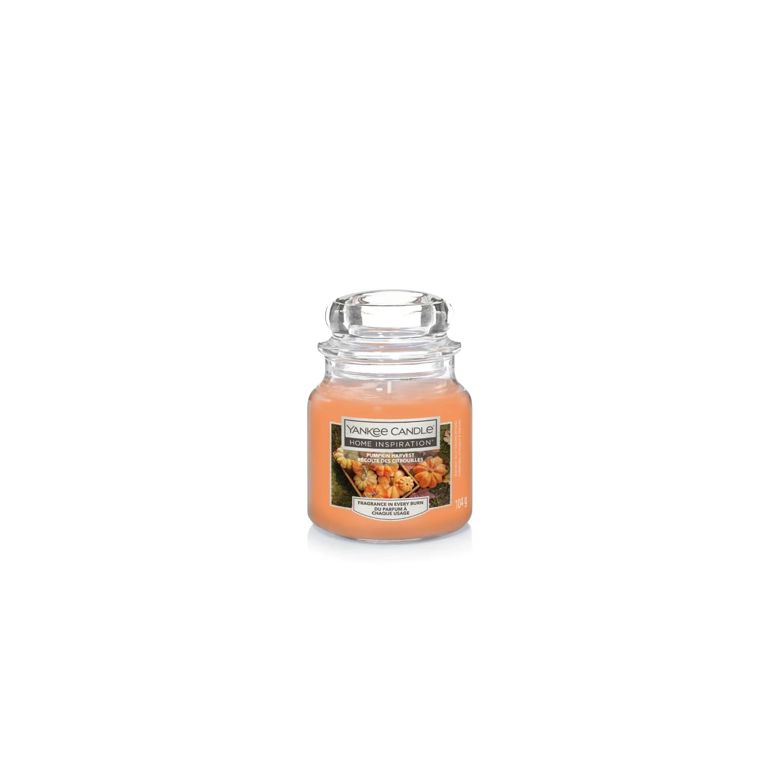 YANKEE CANDLE Pumpkin Harvest świeca zapachowa Home Inspiration mała 104g