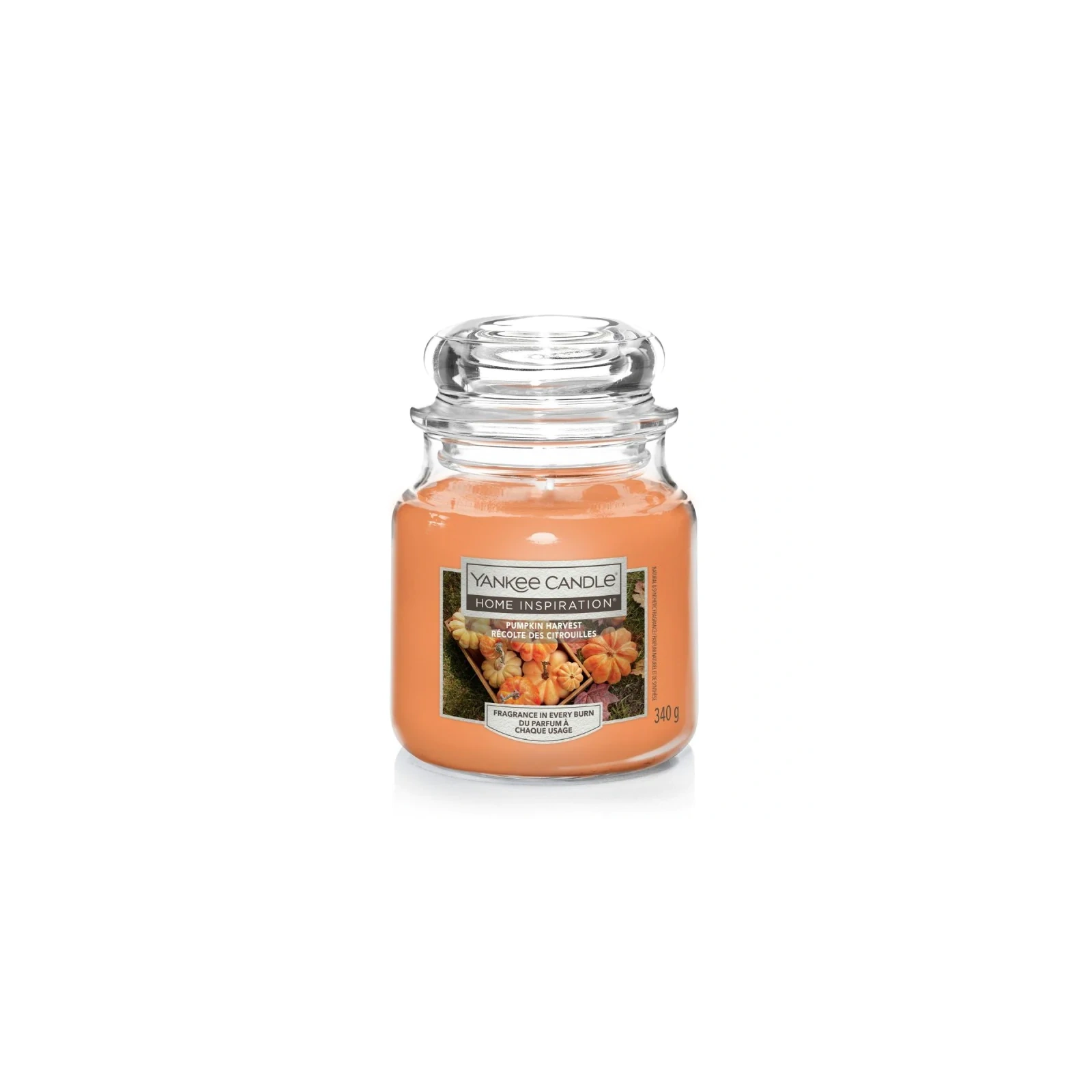 YANKEE CANDLE Pumpkin Harvest świeca zapachowa Home Inspiration średnia 340g