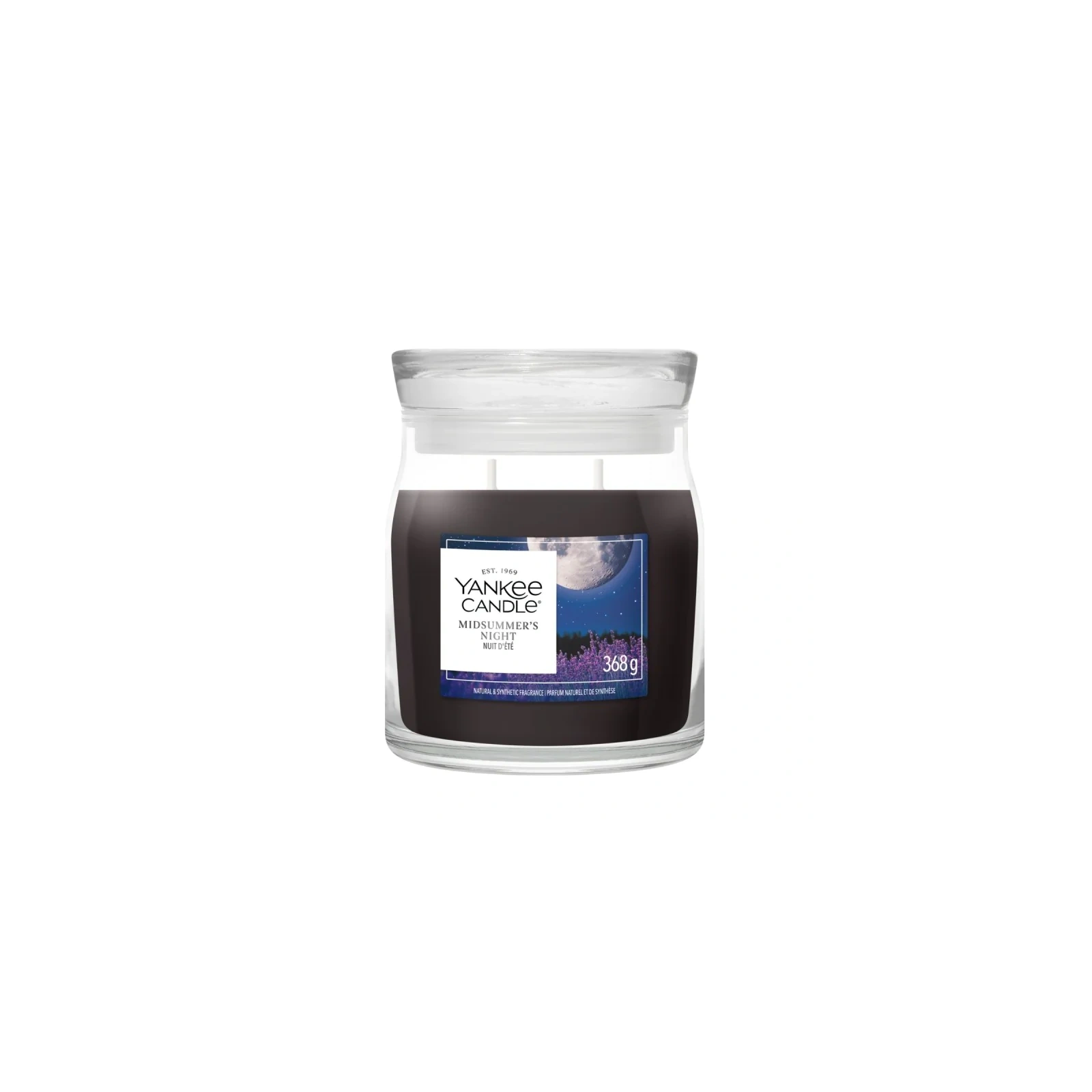YANKEE CANDLE Midsummer's Night świeca zapachowa Signature średnia 368g