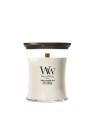 WOODWICK Tonka & Almond Milk świeca zapachowa średnia 275g