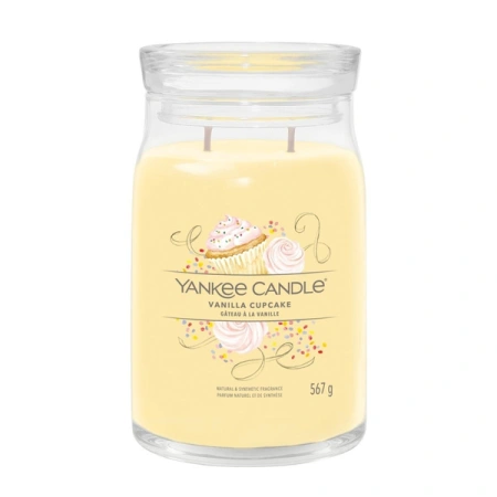 YANKEE CANDLE Vanilla Cupcake świeca zapachowa duża 623g