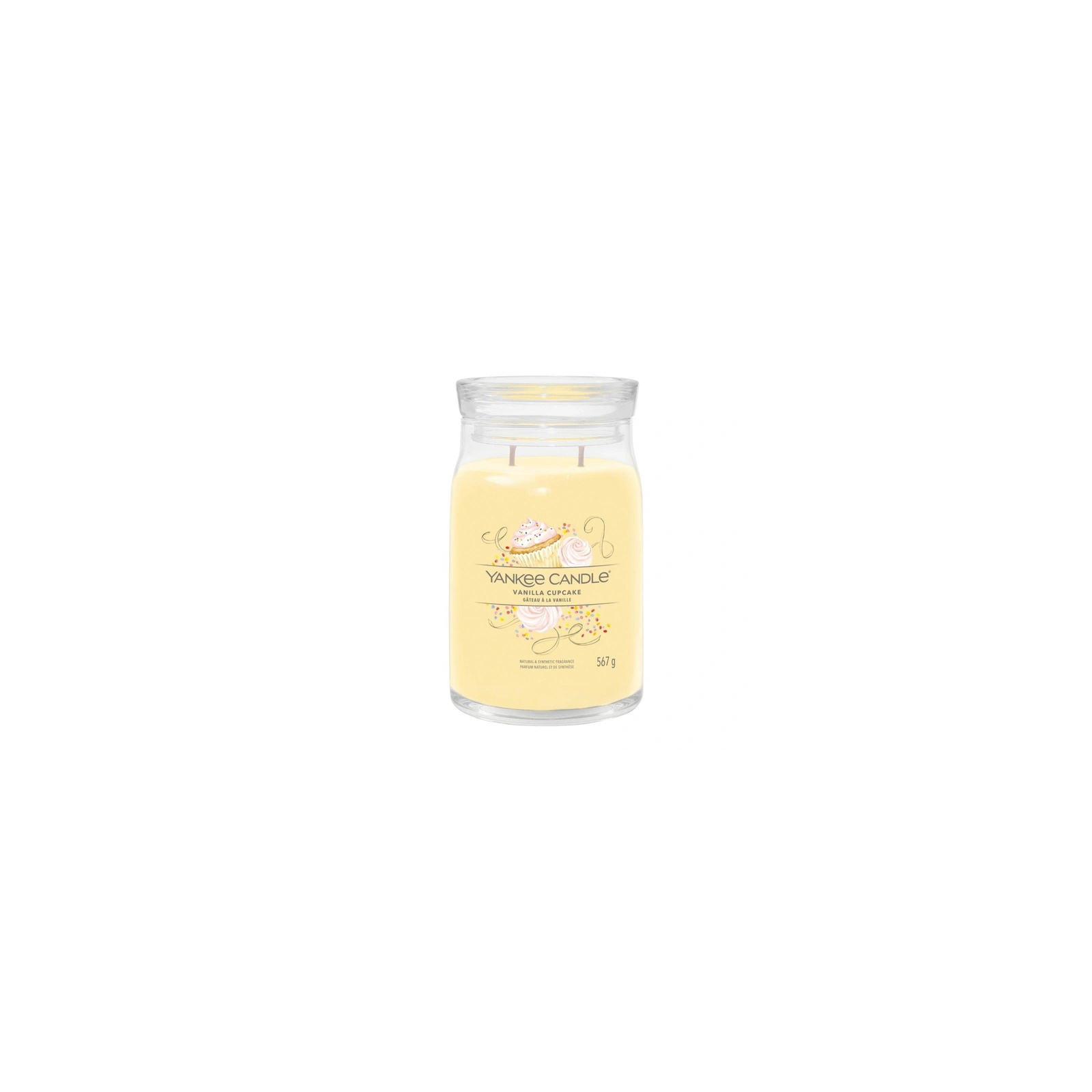 YANKEE CANDLE Vanilla Cupcake świeca zapachowa duża 623g