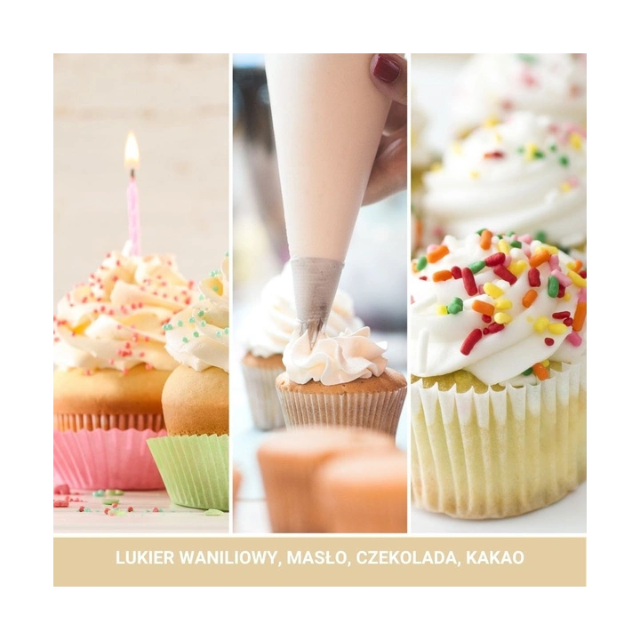 YANKEE CANDLE Vanilla Cupcake świeca zapachowa duża 623g