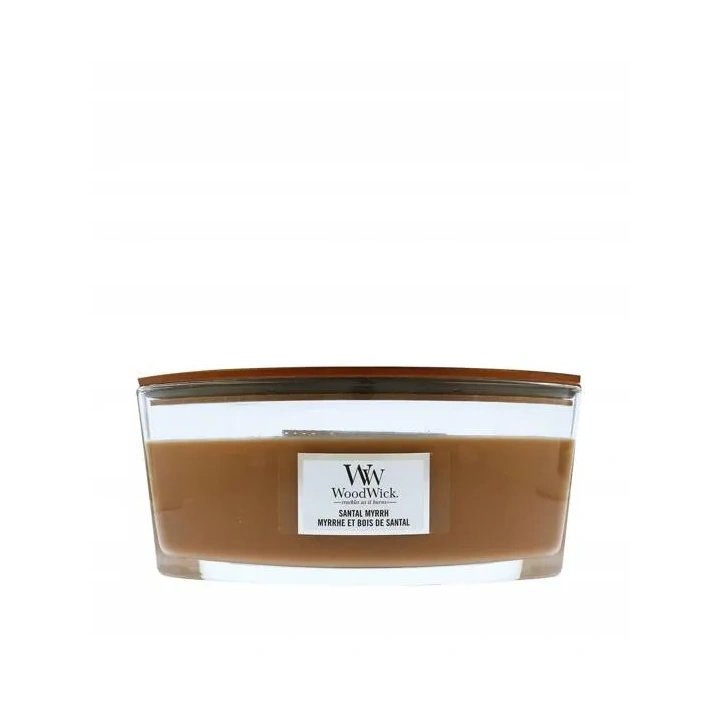 WOODWICK Core Hearthwick świeca w słoiku elipsa SANTAL MYRRH 453g 