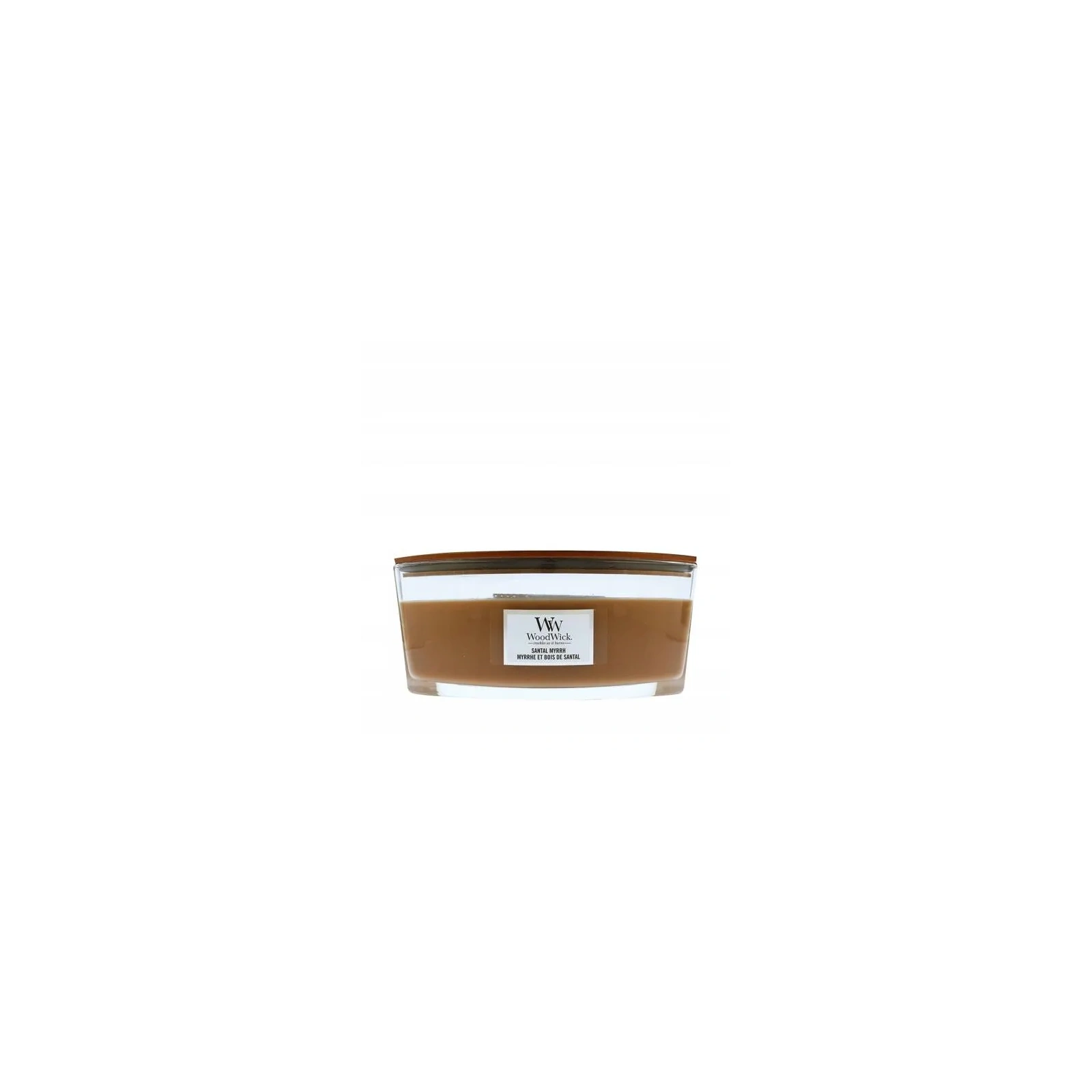 WOODWICK Core Hearthwick świeca w słoiku elipsa SANTAL MYRRH 453g 