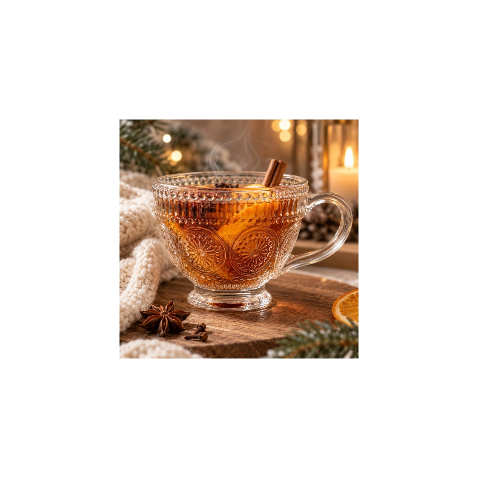 ECARLA szklanka do herbaty i deserów SZK228 430ml