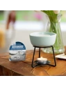 YANKEE CANDLE Pebble do wosków kominek zapachowy Spa Blue 1szt