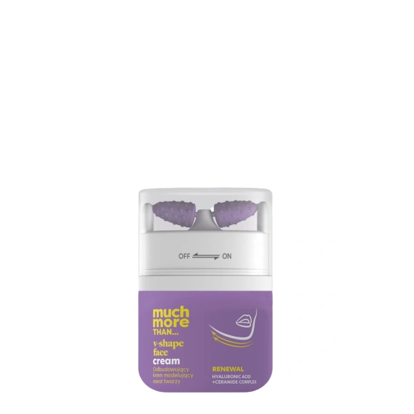 HISKIN Much More V-Shape odbudowujący krem do twarzy modelujący owal Violet 50ml