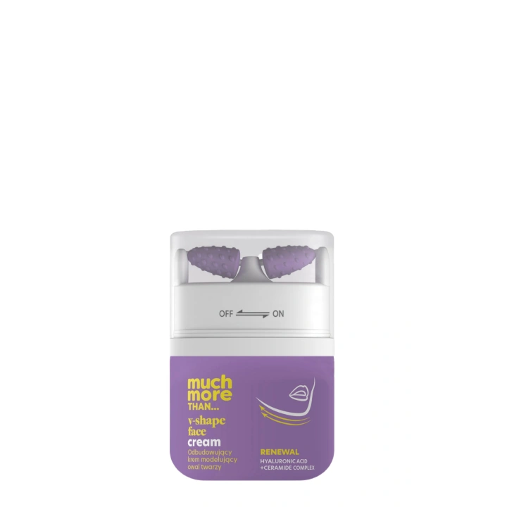 HISKIN Much More V-Shape odbudowujący krem do twarzy modelujący owal Violet 50ml