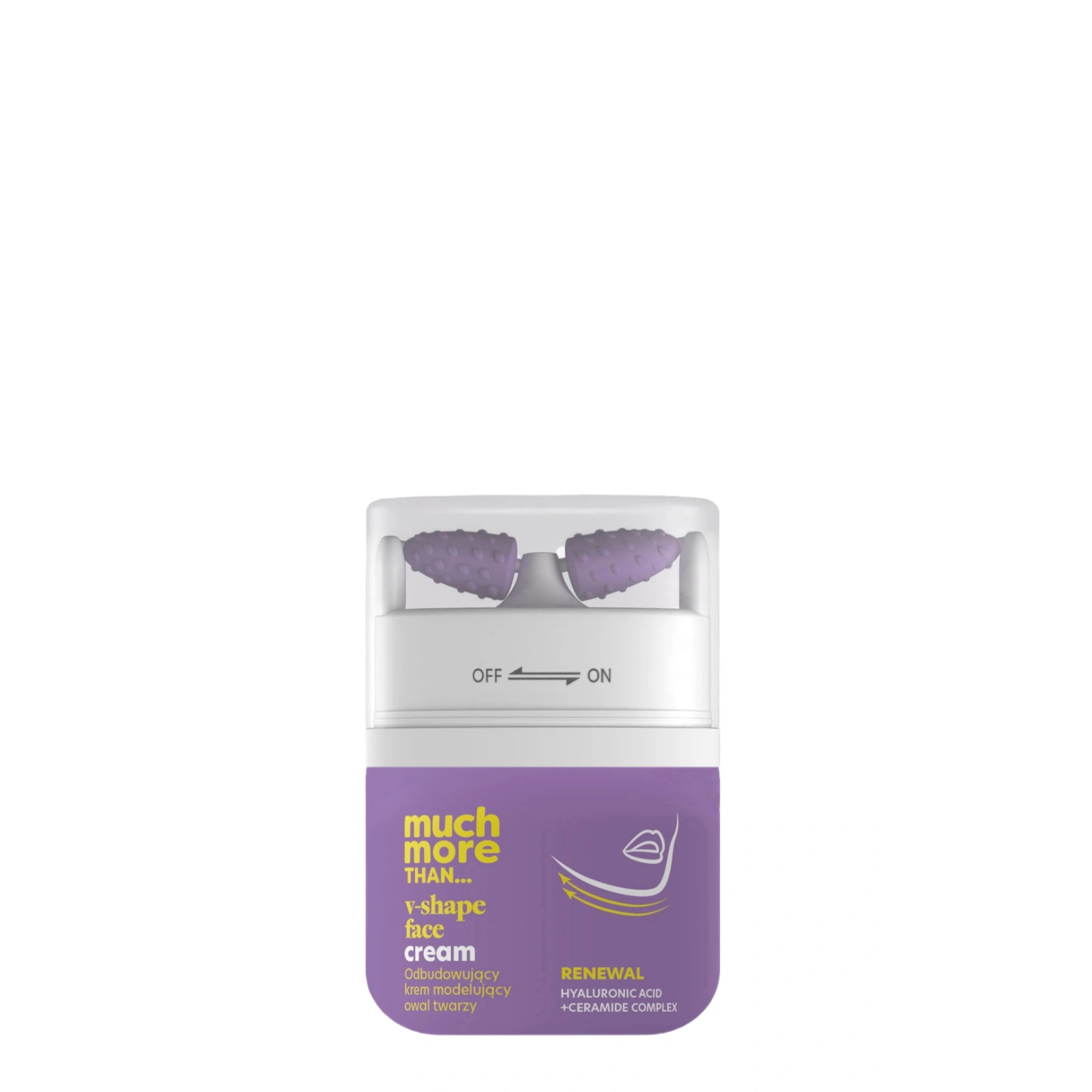 HISKIN Much More V-Shape odbudowujący krem do twarzy modelujący owal Violet 50ml