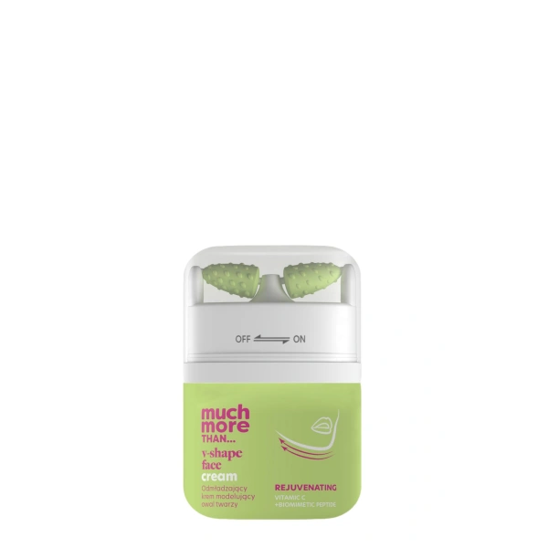 HISKIN Much More V-Shape odmładzający krem do twarzy modelujący owal Green 50ml