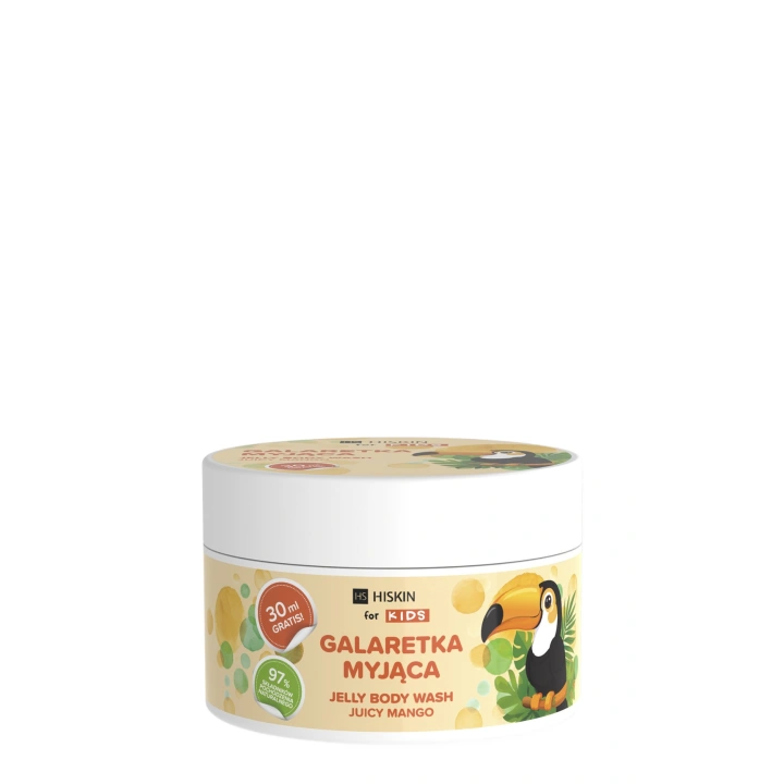 HISKIN Kids galaretka do kąpieli i mycia ciała Mango 180ml