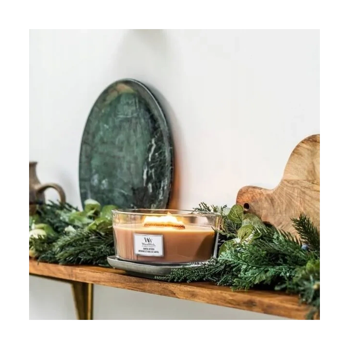 WOODWICK Core Hearthwick świeca w słoiku elipsa SANTAL MYRRH 453g 