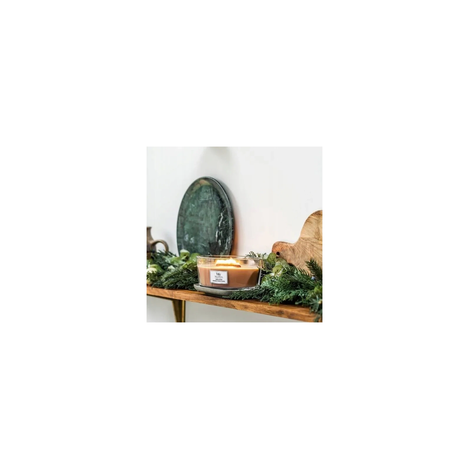 WOODWICK Core Hearthwick świeca w słoiku elipsa SANTAL MYRRH 453g 