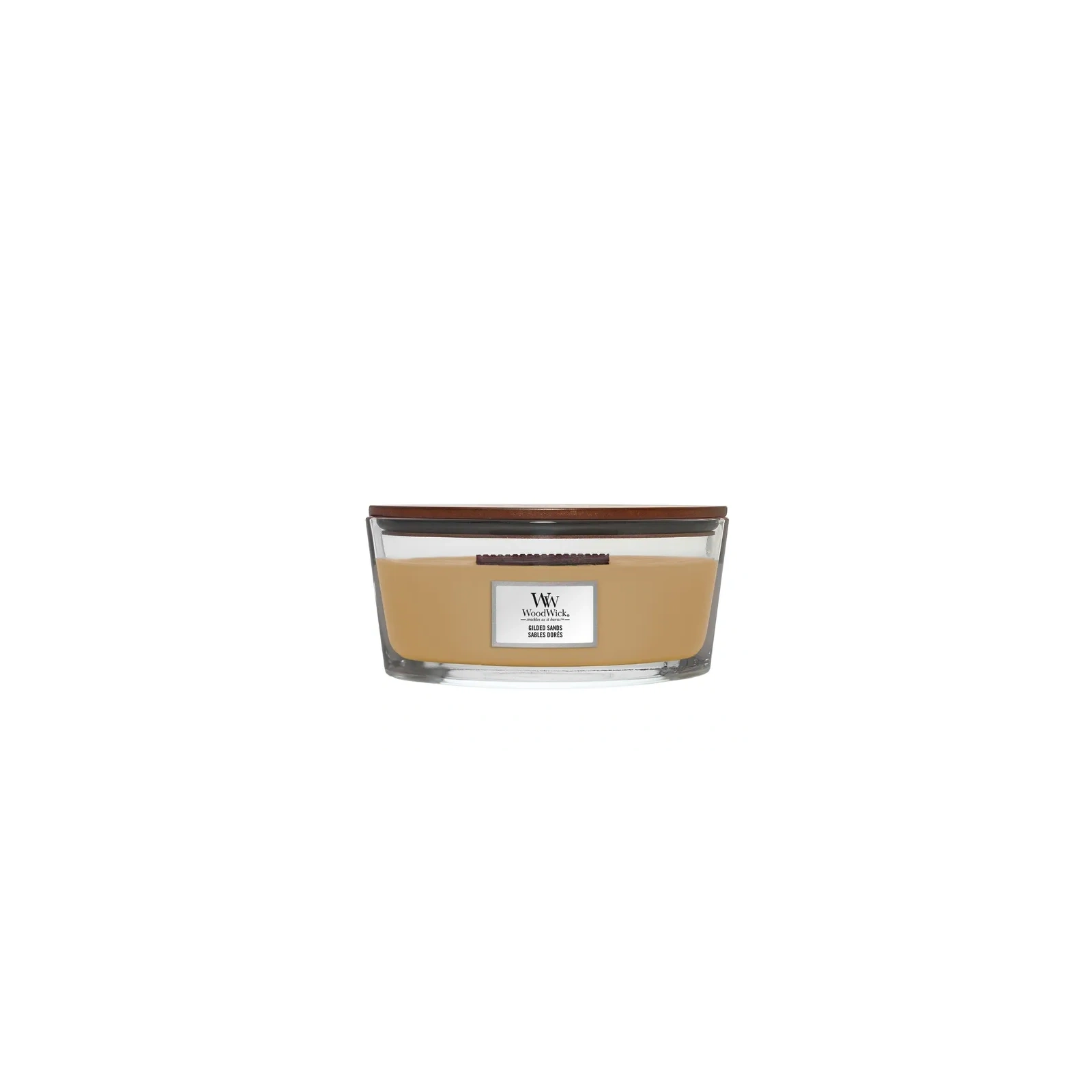 WOODWICK Core Hearthwick świeca w słoiku elipsa GILDED SANDS 453,55g 