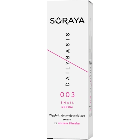 SORAYA Daily Basic Snail wygładzająco-ujędrniające serum ze śluzem ślimaka 30ml