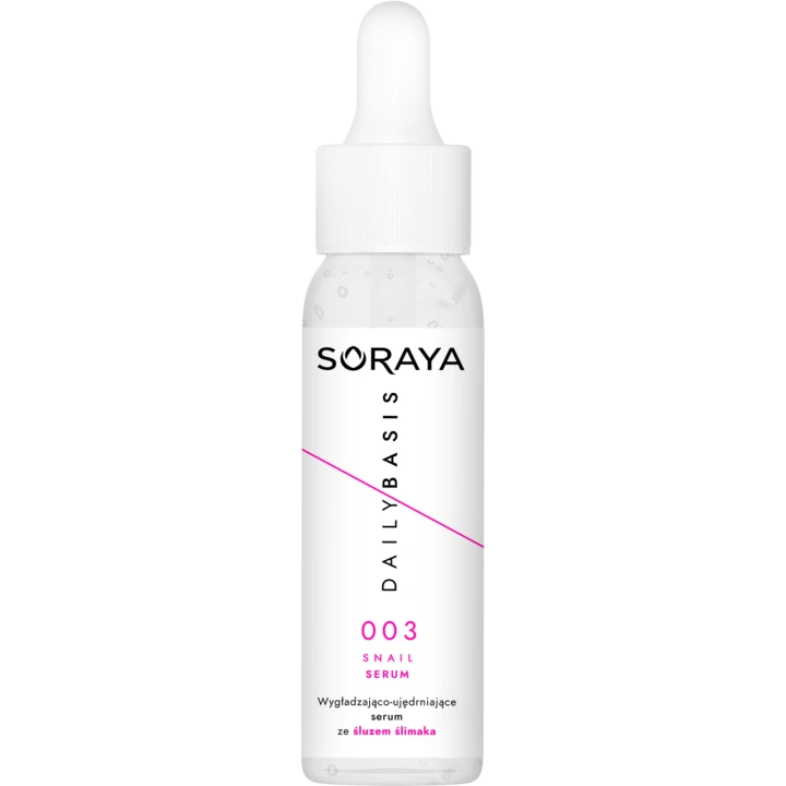 SORAYA Daily Basic Snail wygładzająco-ujędrniające serum ze śluzem ślimaka 30ml
