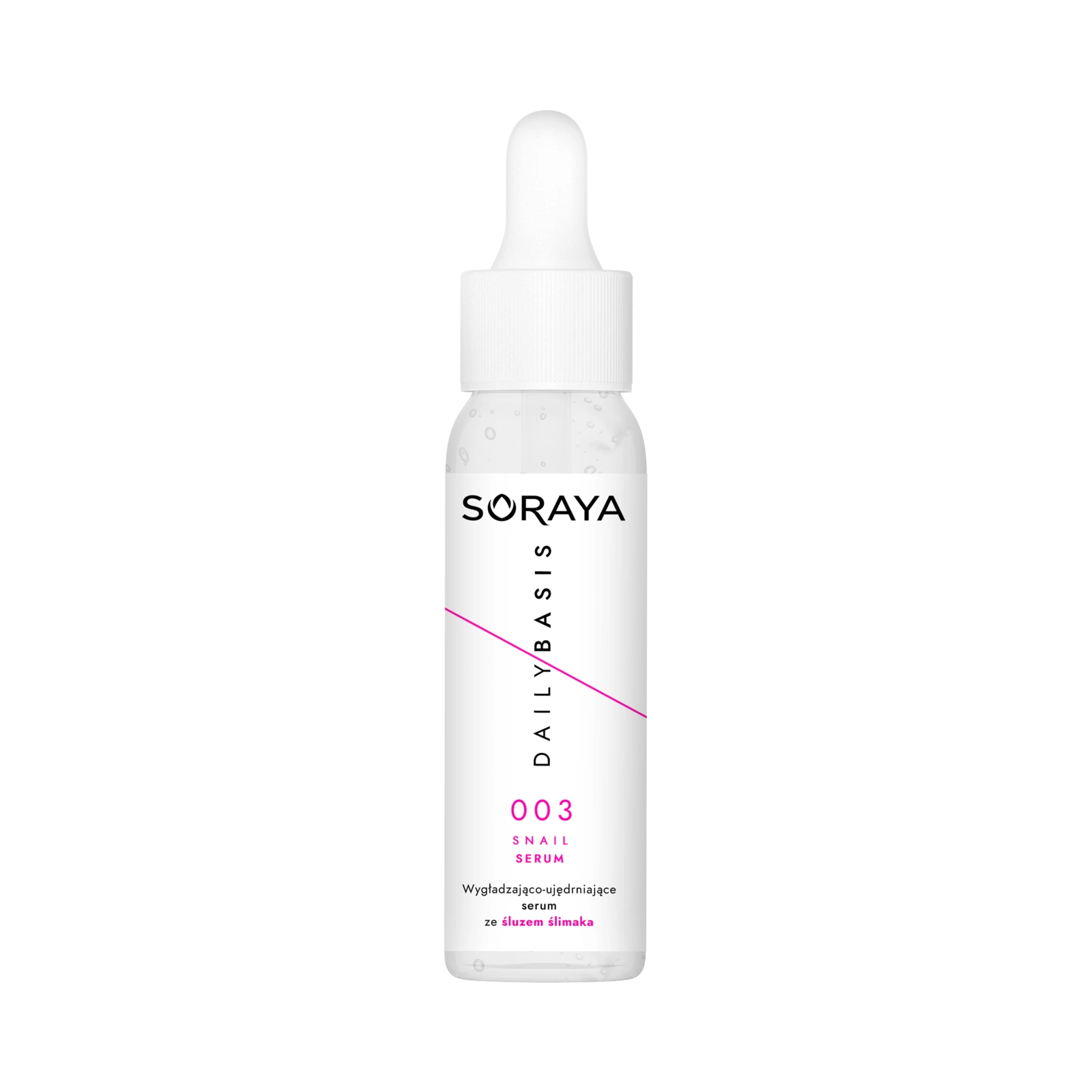 SORAYA Daily Basic Snail wygładzająco-ujędrniające serum ze śluzem ślimaka 30ml