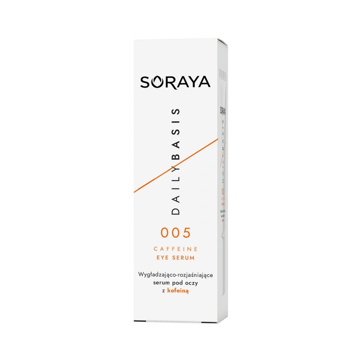 SORAYA Daily Basic Caffeine wygładzająco-rozjaśniające serum pod oczy z kofeiną 15ml