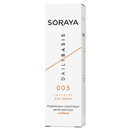 SORAYA Daily Basic Caffeine wygładzająco-rozjaśniające serum pod oczy z kofeiną 15ml