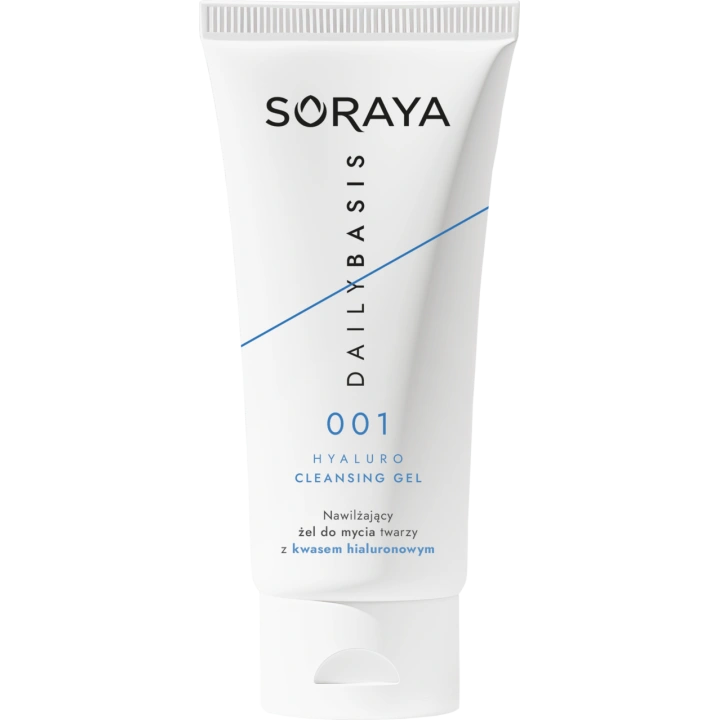 SORAYA Daily Basic Hyaluro nawilżający żel do mycia twarzy z kwasem hialuronowym 150ml