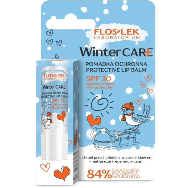 FLOSLEK Winter Care pomadka ochronna z filtrem SPF30 4g