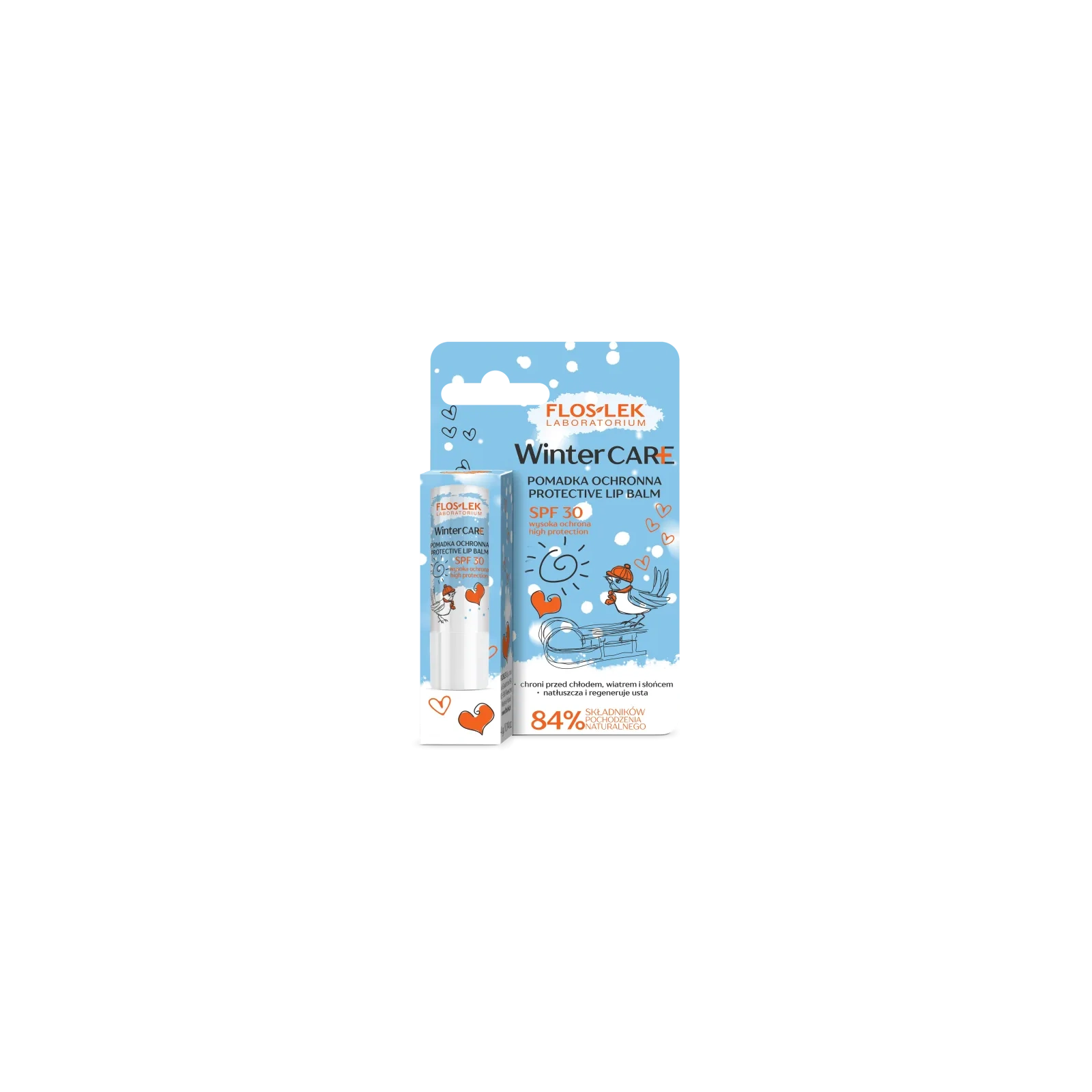 FLOSLEK Winter Care pomadka ochronna z filtrem SPF30 4g