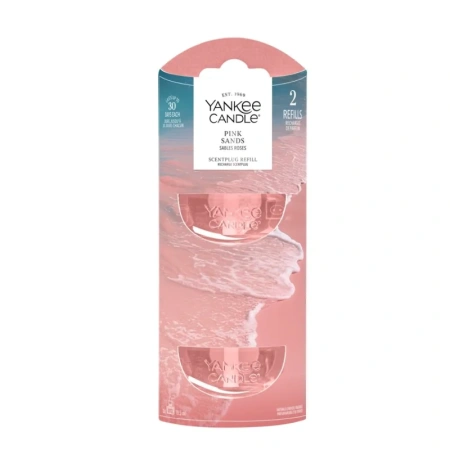YANKEE CANDLE Pink Sands wkład do odświeżacza elektrycznego 2x18,5ml