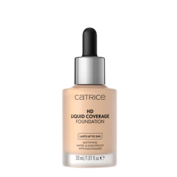 CATRICE HD Liquid Coverage matujący podkład do twarzy 030 Sand Beige 30ml