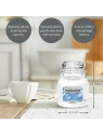 YANKEE CANDLE Home Inspiration Średnia świeca w słoiku SOFT COTTON 340g