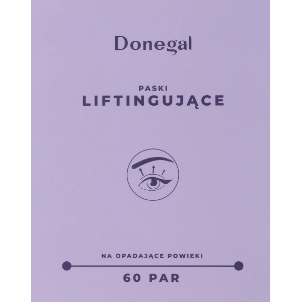 DONEGAL paski liftingujące na opadające powieki bezbarwne 4489 60szt