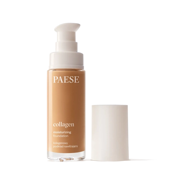 PAESE Kolagenowy nawilżający podkład do twarzy z pompką 303W Honey 30ml