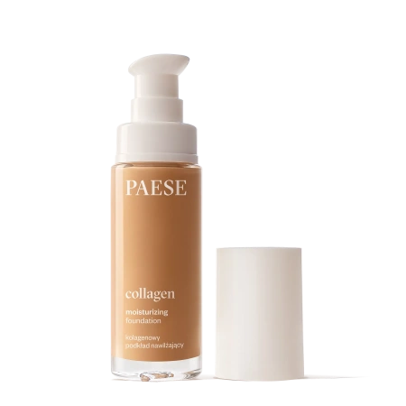 PAESE Kolagenowy nawilżający podkład do twarzy z pompką 303W Honey 30ml